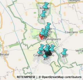 Mappa Via Pietro Orlandi, 20080 Bubbiano MI, Italia (1.453)