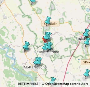 Mappa Via Pietro Orlandi, 20080 Bubbiano MI, Italia (5.267)