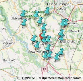 Mappa Via Pietro Orlandi, 20080 Bubbiano MI, Italia (6.4095)