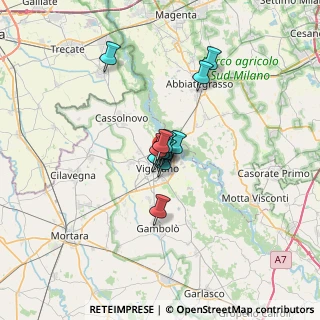 Mappa Via Pier Luigi Albini, 27029 Vigevano PV, Italia (3.69083)