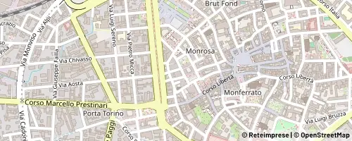 Mappa Vercelli