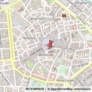 Mappa Via S. Paolo, 7, 13100 Vercelli VC, Italia, 13100 Vercelli, Vercelli (Piemonte)