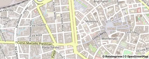 Mappa Vercelli