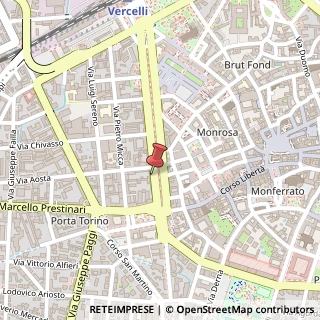 Mappa Corso Giuseppe Garibaldi, 15, 13100 Vercelli, Vercelli (Piemonte)