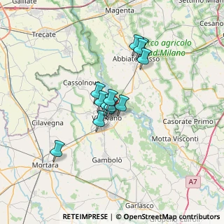 Mappa Via Bernardino Corio, 27029 Vigevano PV, Italia (4.73923)