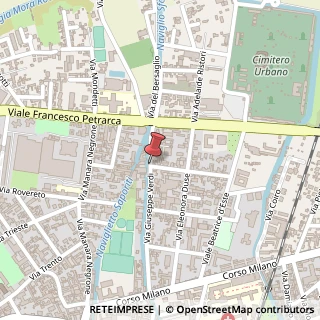 Mappa Via Giuseppe Verdi, 26A, 27029 Vigevano, Pavia (Lombardia)