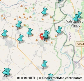 Mappa Via Guido Tonello, 46049 Volta Mantovana MN, Italia (5.38944)