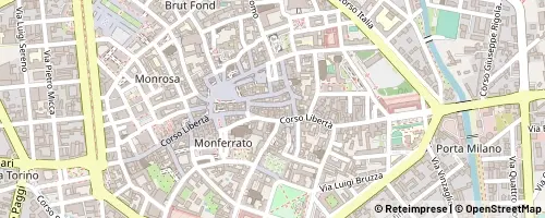Mappa Vercelli