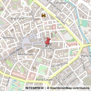 Mappa Corso Libertà, 241, 13100 Vercelli, Vercelli (Piemonte)
