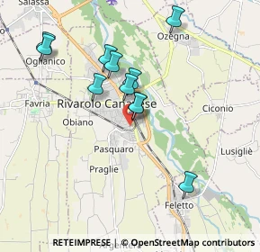 Mappa Via Martiri della Libertà, 10086 Rivarolo Canavese TO, Italia (1.71273)