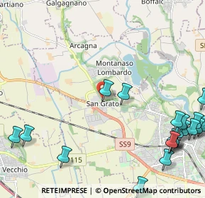 Mappa Strada Provinciale, 26836 Lodi LO, Italia (3.1795)