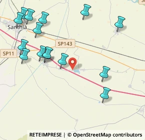 Mappa Strada Provinciale, 13047 San Germano Vercellese VC, Italia (5.00533)