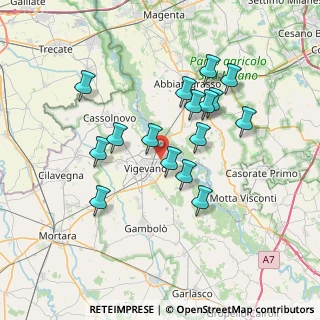 Mappa Via Lazio, 27029 Vigevano PV, Italia (6.44125)