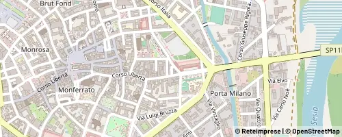 Mappa Vercelli