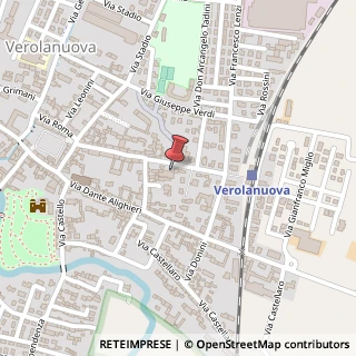 Mappa Viale Guglielmo Marconi, 6, 25028 Verolanuova, Brescia (Lombardia)