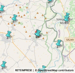 Mappa Via Giuseppe Mazzini, 46049 Volta Mantovana MN, Italia (6.55286)