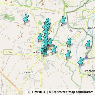 Mappa Via Giuseppe Mazzini, 46049 Volta Mantovana MN, Italia (1.3985)