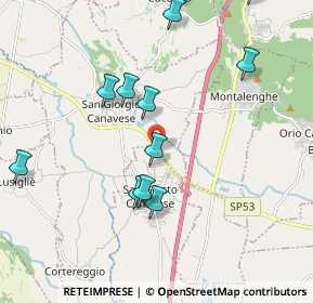 Mappa Strada San, 10090 San giusto Canavese TO, Italia (2.19417)