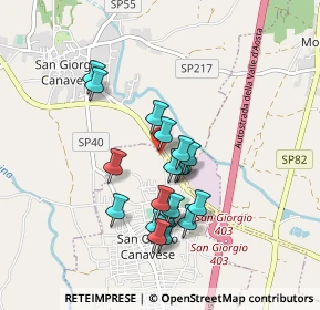 Mappa Strada San, 10090 San giusto Canavese TO, Italia (0.7565)