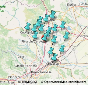 Mappa Strada San, 10090 San giusto Canavese TO, Italia (10.847)