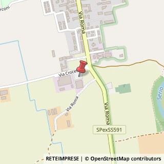 Mappa Via Crocetta, 5, 26010 Crocetta CR, Italia, 26010 Ripalta Cremasca, Cremona (Lombardia)