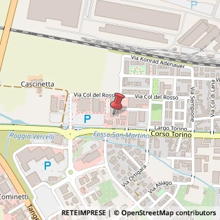 Mappa Via Torino, 56, 13100 Vercelli, Vercelli (Piemonte)