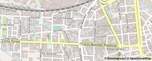 Mappa Vercelli