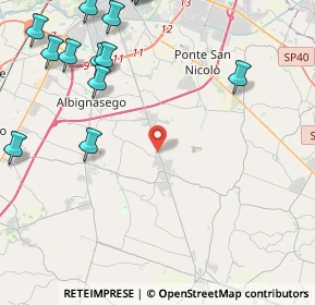 Mappa Via Salvo D'Acquisto, 35020 Casalserugo PD, Italia (6.747)