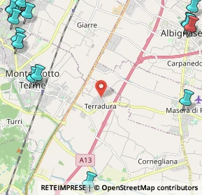 Mappa Via San Francesco, 35020 Due Carrare PD (4.082)