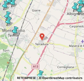 Mappa Via San Francesco, 35020 Due Carrare PD (4.08583)