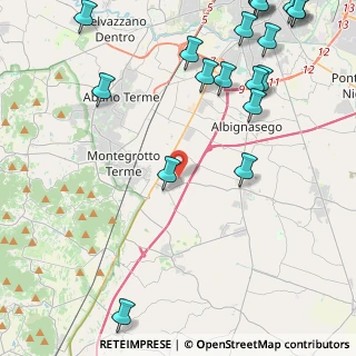 Mappa Via San Francesco, 35020 Due Carrare PD (6.4875)