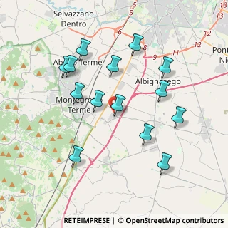Mappa Via San Francesco, 35020 Due Carrare PD (3.78071)