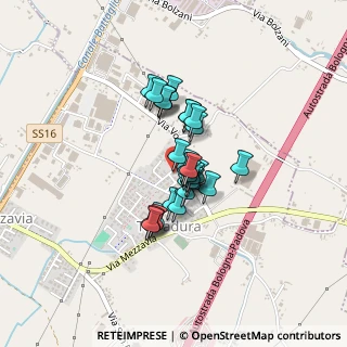 Mappa Via San Francesco, 35020 Due Carrare PD (0.27241)