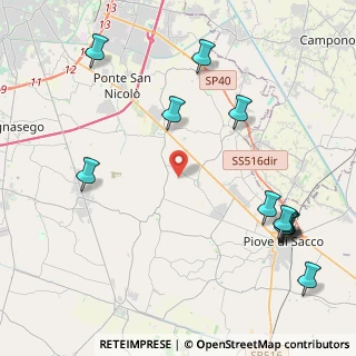 Mappa Via Gorizia, 35020 Legnaro PD, Italia (5.3825)