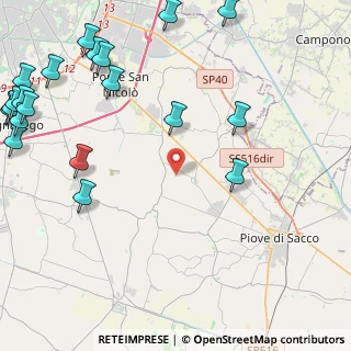 Mappa Via Gorizia, 35020 Legnaro PD, Italia (6.5995)