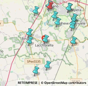 Mappa Via Trento, 20084 Lacchiarella MI, Italia (4.83059)