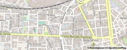 Mappa Vercelli