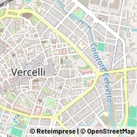 Mapa Vercelli