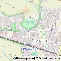 Mapa Tavazzano con Villavesco