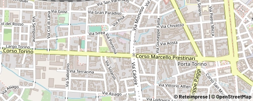 Mappa Vercelli