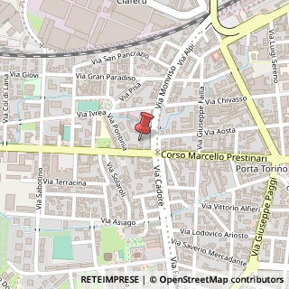 Mappa Via Cervino, 4, 13100 Vercelli, Vercelli (Piemonte)