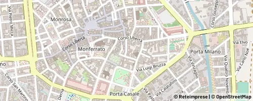 Mappa Vercelli