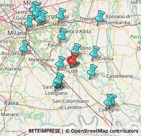 Mappa Via Firenze, 26900 Lodi LO, Italia (15.8205)