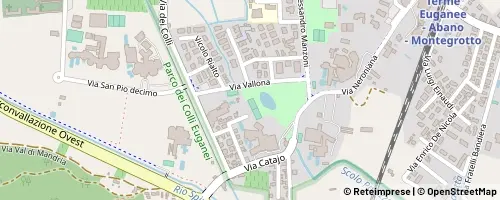 Mappa Montegrotto Terme