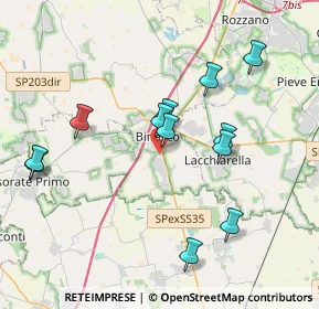 Mappa Via Antonio Meucci, 20080 Casarile MI, Italia (3.78583)