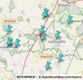 Mappa Via Antonio Meucci, 20080 Casarile MI, Italia (4.46667)