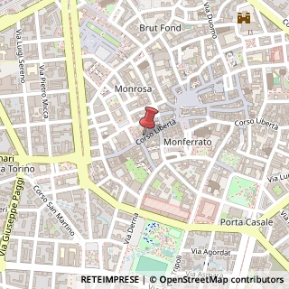 Mappa Corso Libertà, 63, 13100 Vercelli, Vercelli (Piemonte)