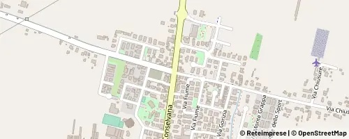 Mappa Maserà di Padova