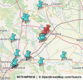 Mappa SS 593, 13040 Borgo D'ale VC (17.99188)