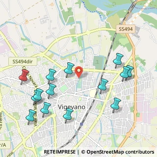 Mappa Via Cesare Seregni, 27029 Vigevano PV, Italia (1.20214)
